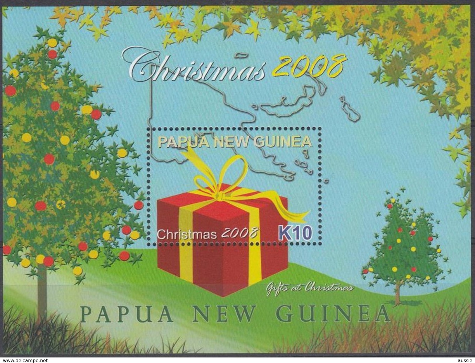 Papouasie Papua New Guinea 2008 Yvertn° Bloc 55 *** MNH Cote 11 Euro Noël Kerstmis Christmas - Papouasie-Nouvelle-Guinée