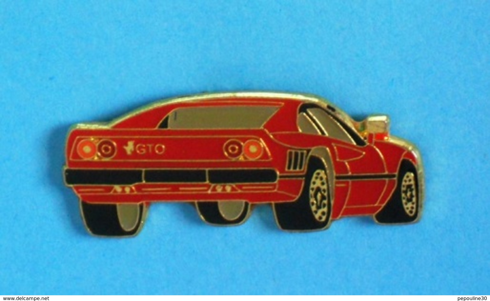 1 PIN'S  //  ** SUPERCAR ** FERRARI 288 GTO ** . (BI) - Ferrari