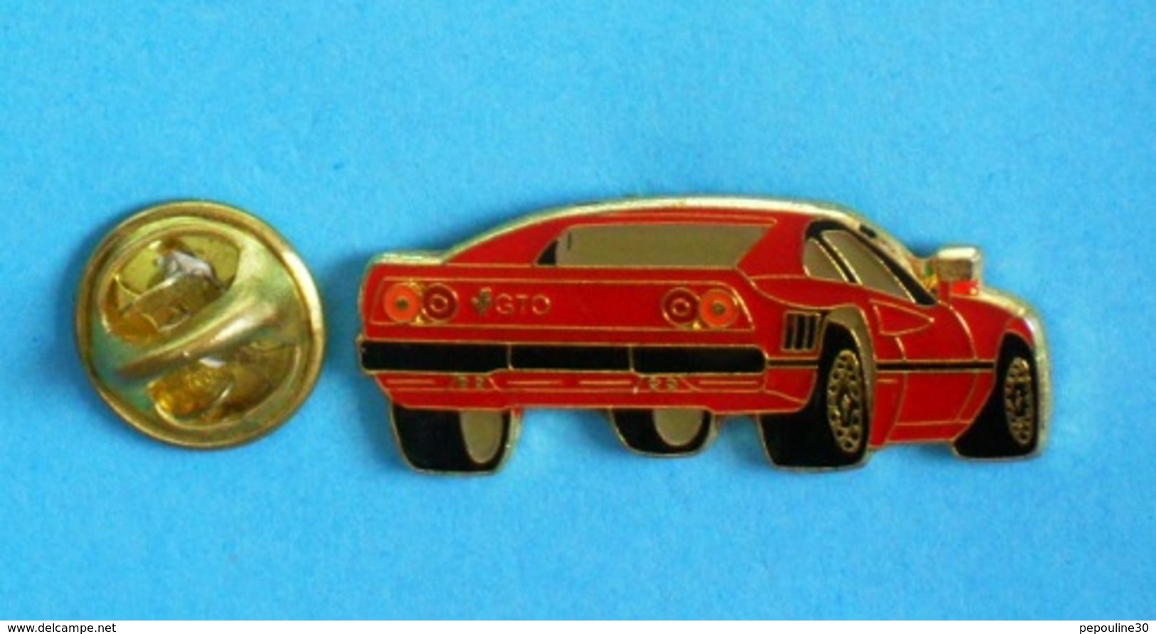 1 PIN'S  //  ** SUPERCAR ** FERRARI 288 GTO ** . (BI) - Ferrari