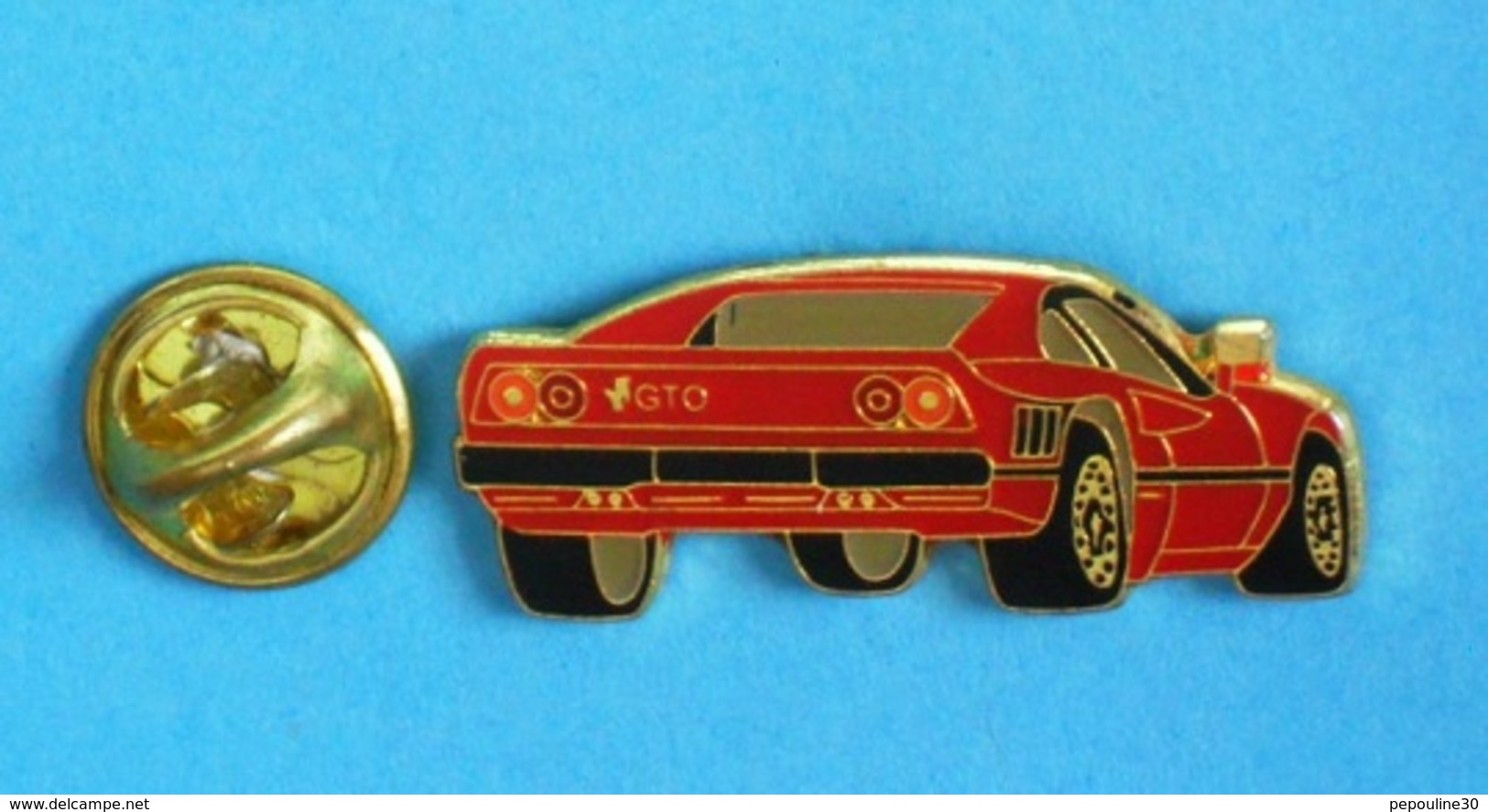 1 PIN'S  //  ** SUPERCAR ** FERRARI 288 GTO ** . (BI) - Ferrari