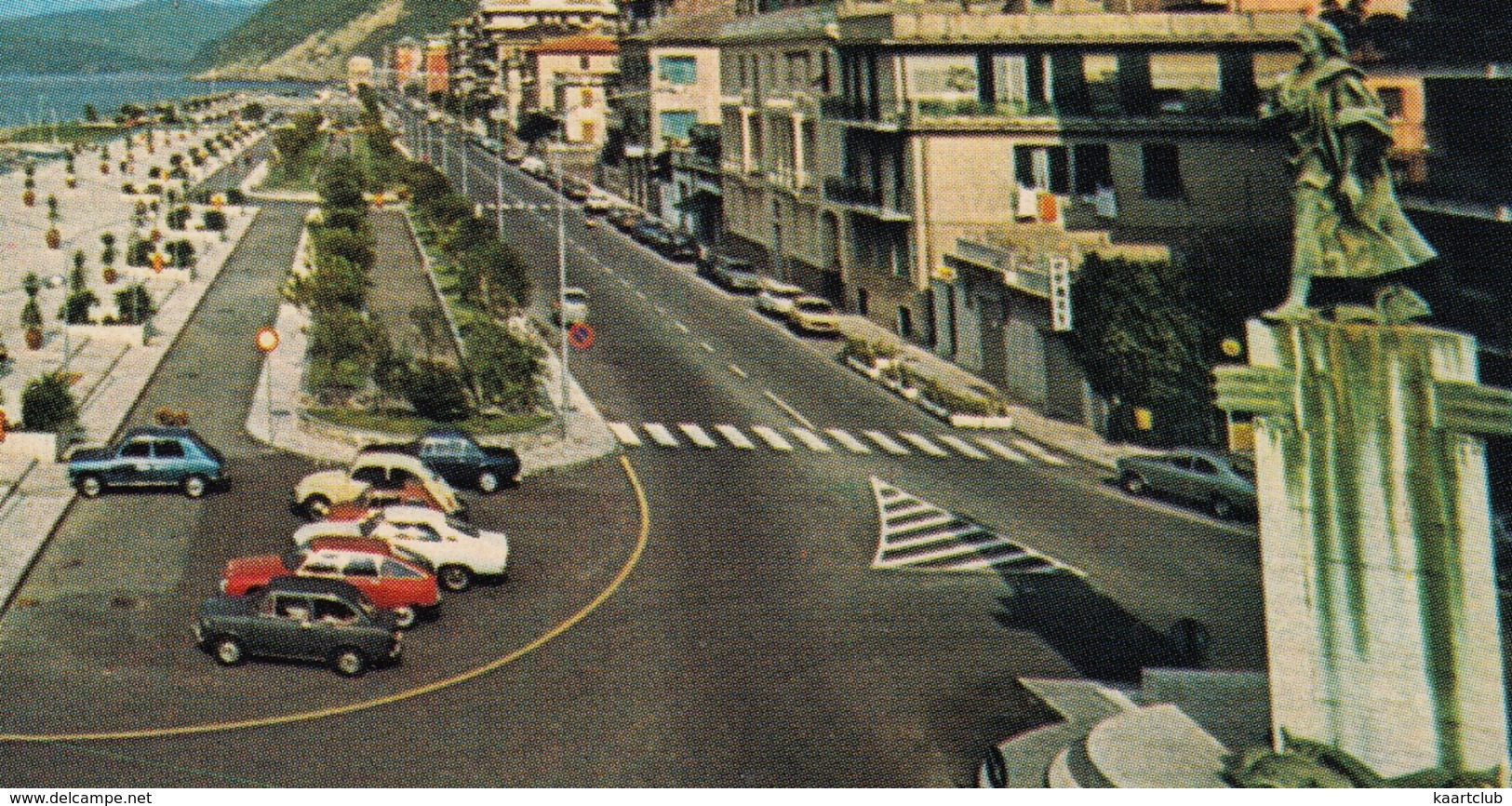 Chiavari: FIAT 850, CITROËN GS, OPEL MANTA-A, SIMCA 1100, VW 1200 KÄFER/COX, LANCIA FULVIA COUPÉ - Lungomare - Turismo