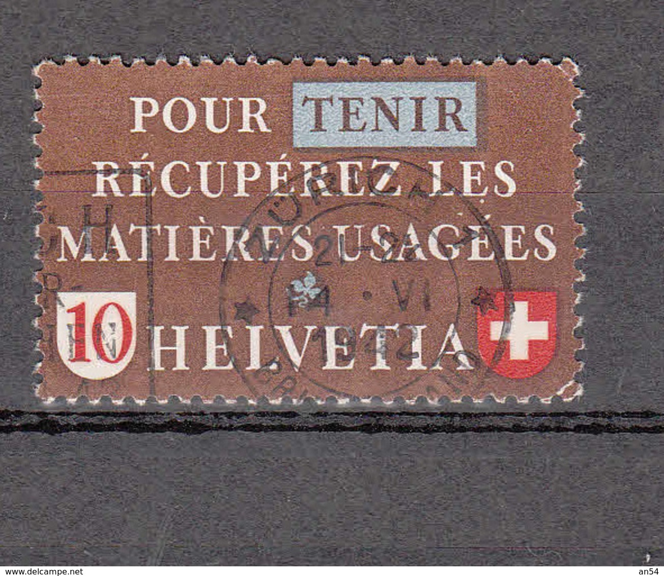 1942  N°  255 OBLITERE        CATALOGUE ZUMSTEIN - Oblitérés