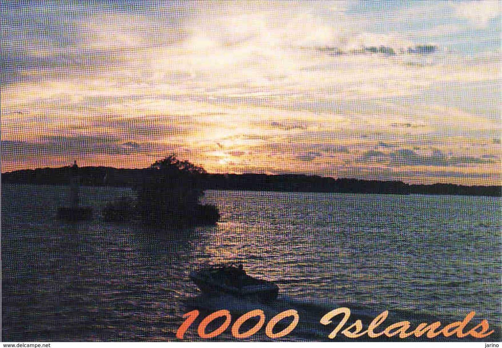 Canada, Ontario, Thousand 1000 Islands, Sunset,  Used - Thousand Islands