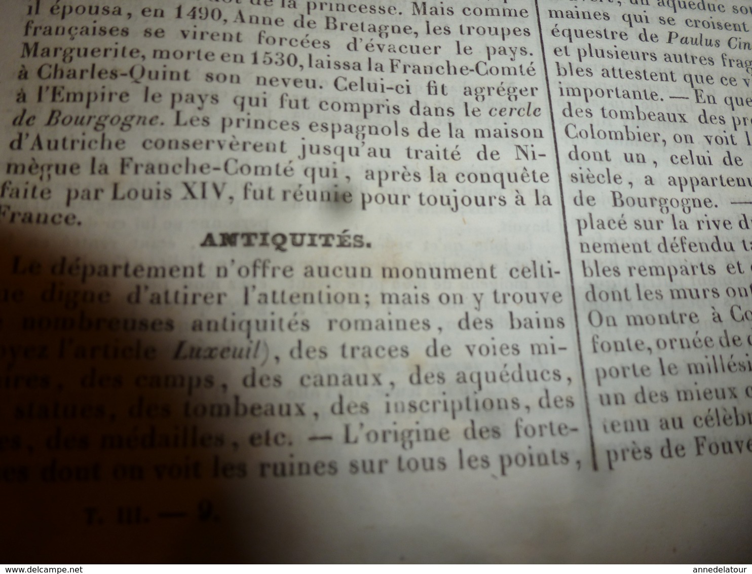 1935 HAUTE SAÔNE (Histoire naturelle-Anciens usages-Costumes-Villes et Châteaux-Population-Industrie et Commerces -etc)