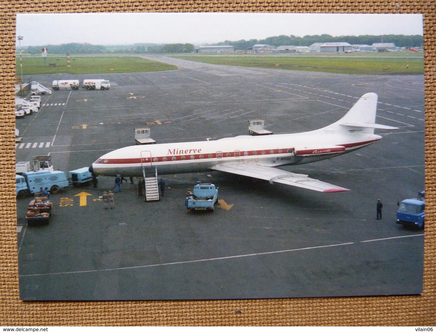 AEROPORT  / FLUGHAFEN / AIRPORT   NEWCASTLE  CARAVELLE  MINERVE - Aerodrome