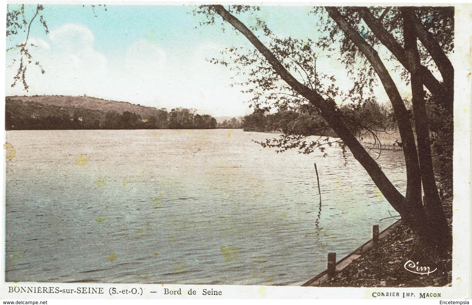 CPA - Carte Postale -- FRANCE - BONNIERES SUR SEINE  -Bord De Seine (iv 502) - Bonnieres Sur Seine