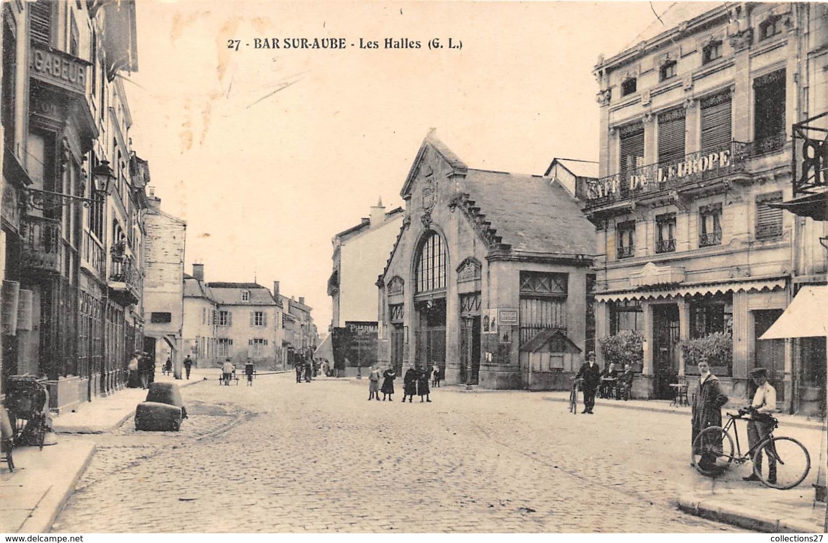 10-BAR-SUR-AUBE- LES HALLES - Bar-sur-Aube