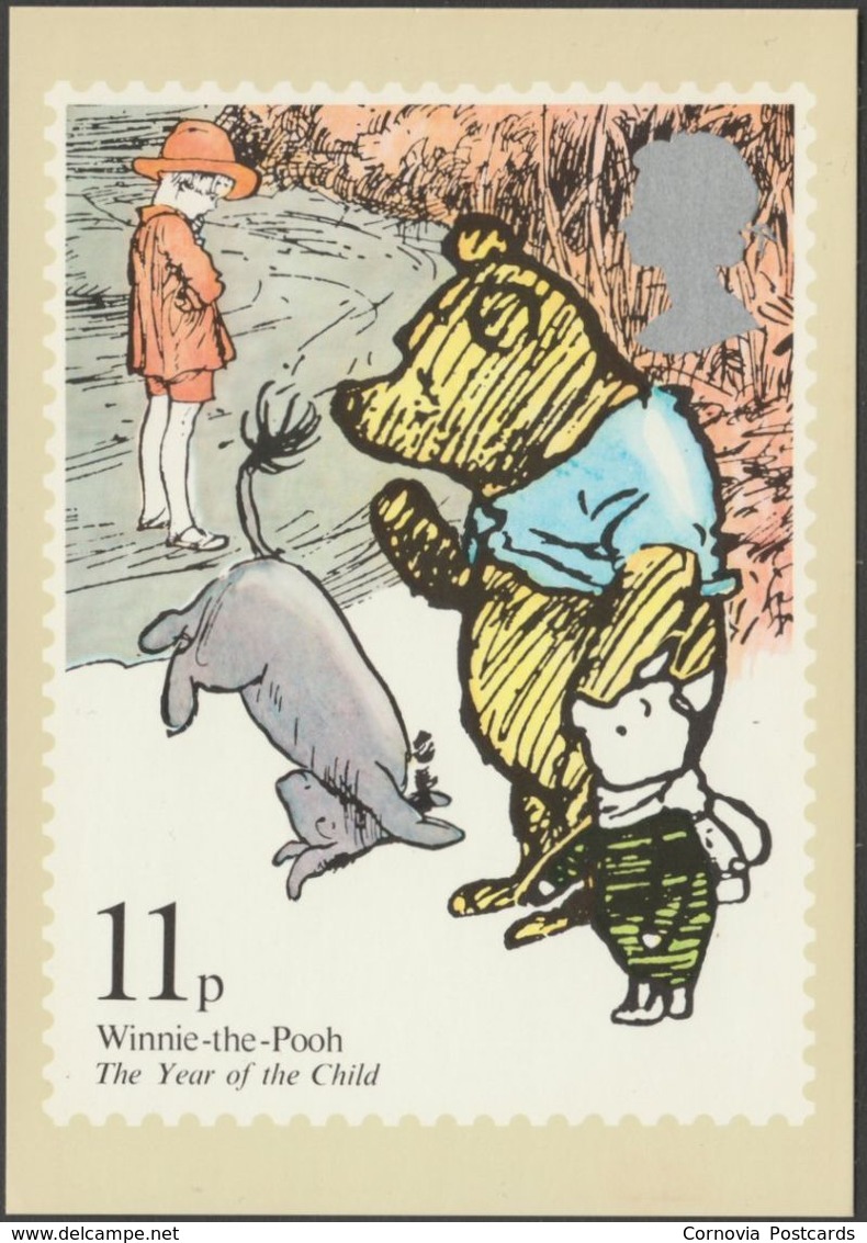 Winnie The Pooh, 11p, 1979 - Royal Mail Stamp Card PHQ 37c - PHQ Cards