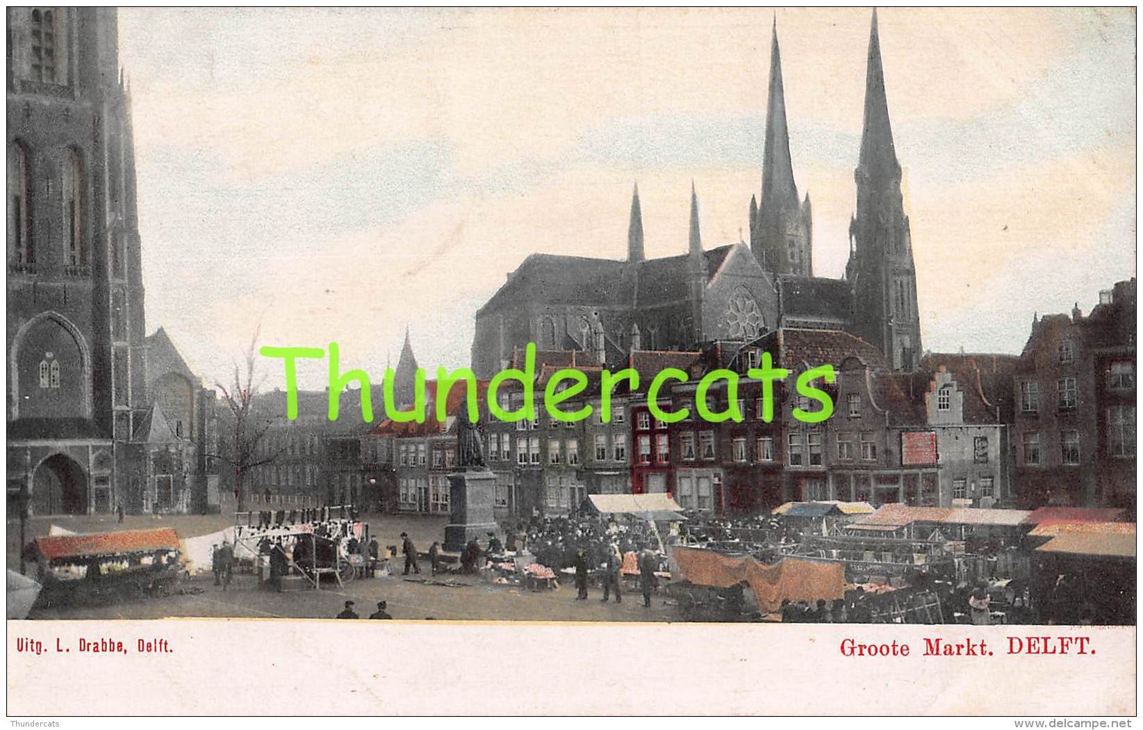 CPA  GROOTE MARKT DELFT - Delft