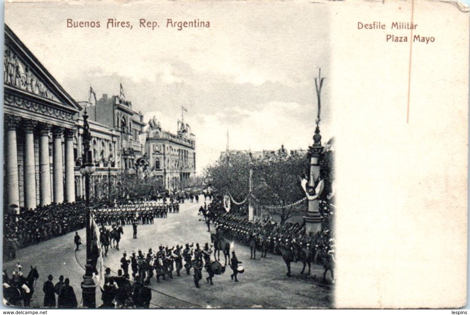 AMERIQUE  -- ARGENTINE - BUENOS AIRES -- Desfile Militar - Plaza Mayo - Argentinien