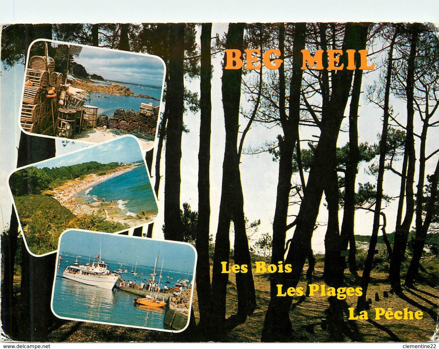 Beg-meil  ( Scan Recto Et Verso) - Beg Meil