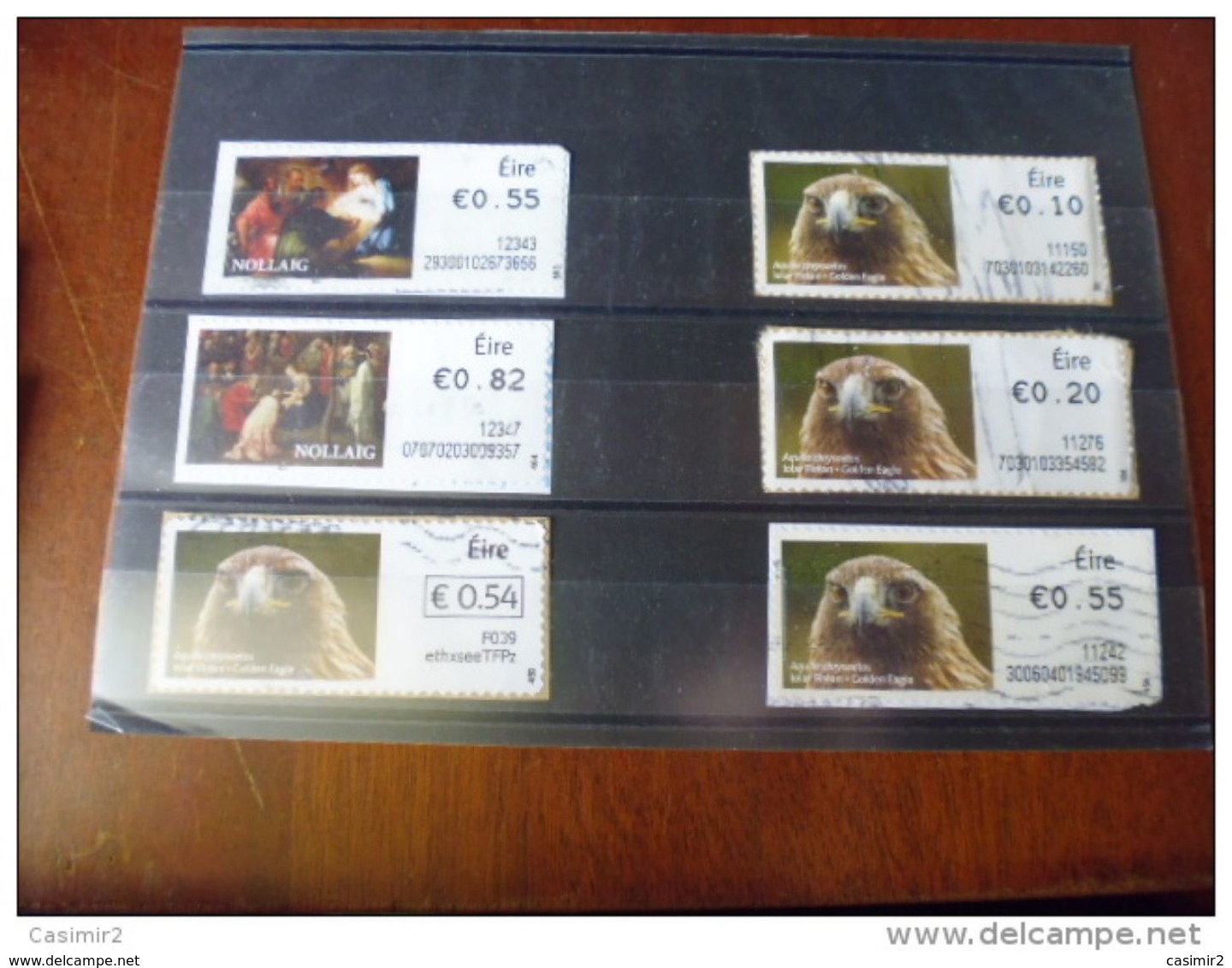 IRLANDE TIMBRES DISTRIBUTEURS - Frankeervignetten (Frama)