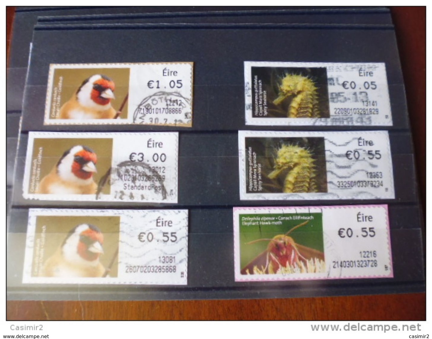 IRLANDE TIMBRES DISTRIBUTEURS - Frankeervignetten (Frama)