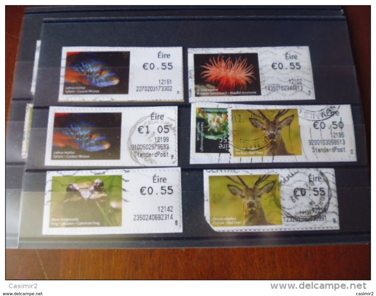 IRLANDE TIMBRES DISTRIBUTEURS - Frankeervignetten (Frama)