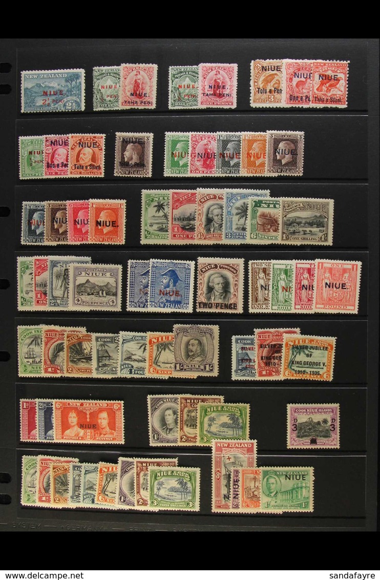 1902-46 MINT COLLECTION  Incl. 1903 3d To 1s, 1917 (Aug) 3d, 1920 And 1925-27 Pictorial Sets, 1927-28 Both 2s, 1931 Arms - Niue