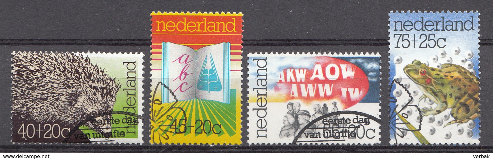 Pays-Bas 1976 Mi.nr: 1070-1073  Sommermarken  Oblitérés / Used / Gestempeld - Gebruikt
