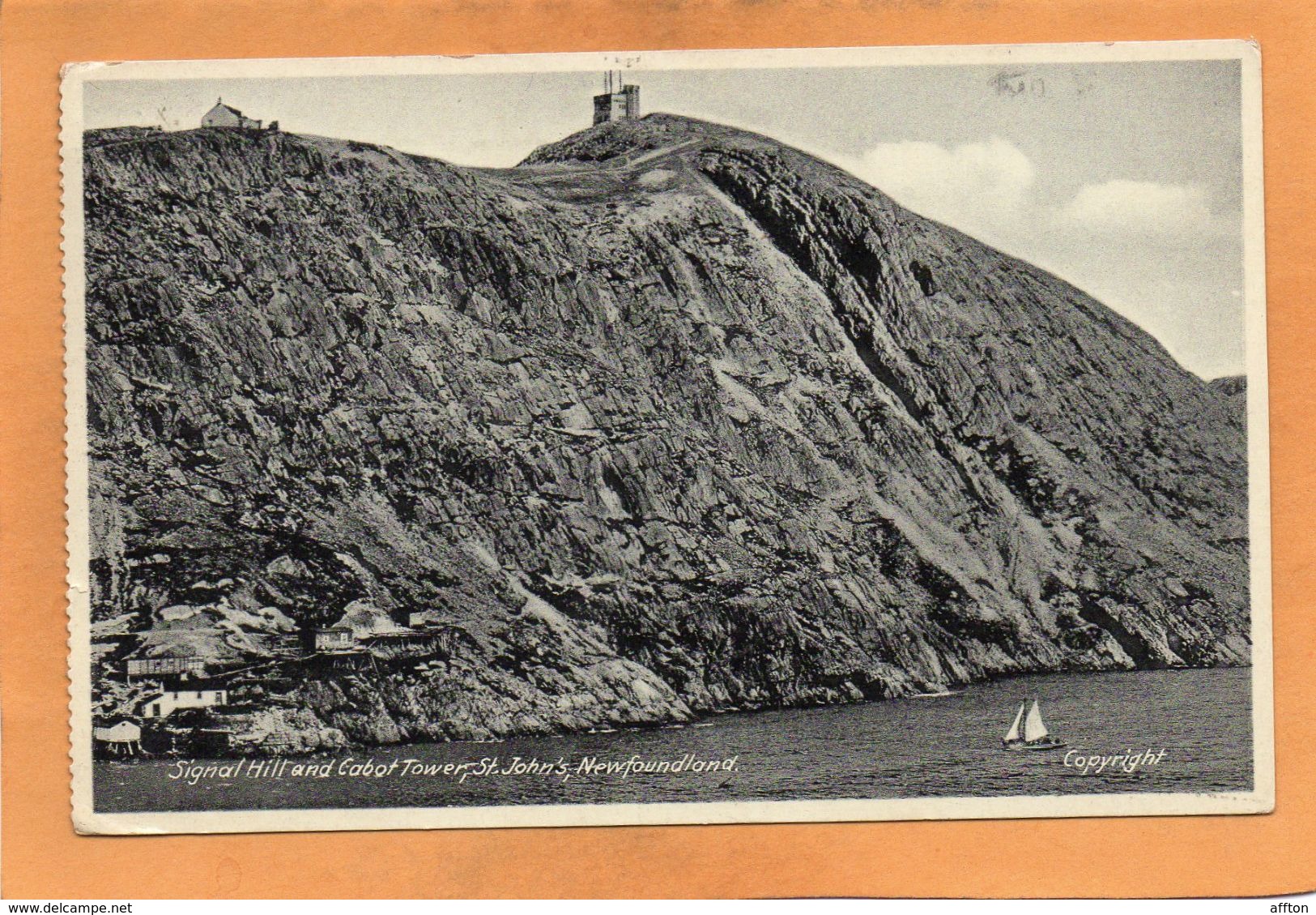 St Johns Newfoundland 1947 Postcard - St. John's