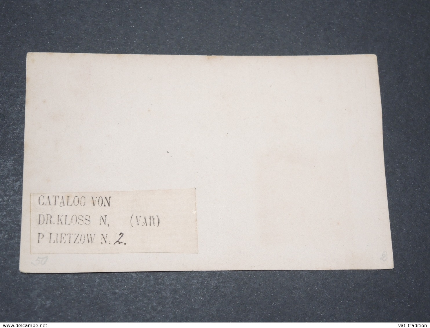 RÉUNION - Carte Postale Précurseur Non Circulé - L 14377 - Lettres & Documents
