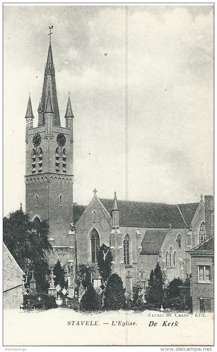 Stavele - L'Eglise - De Kerk - Alveringem