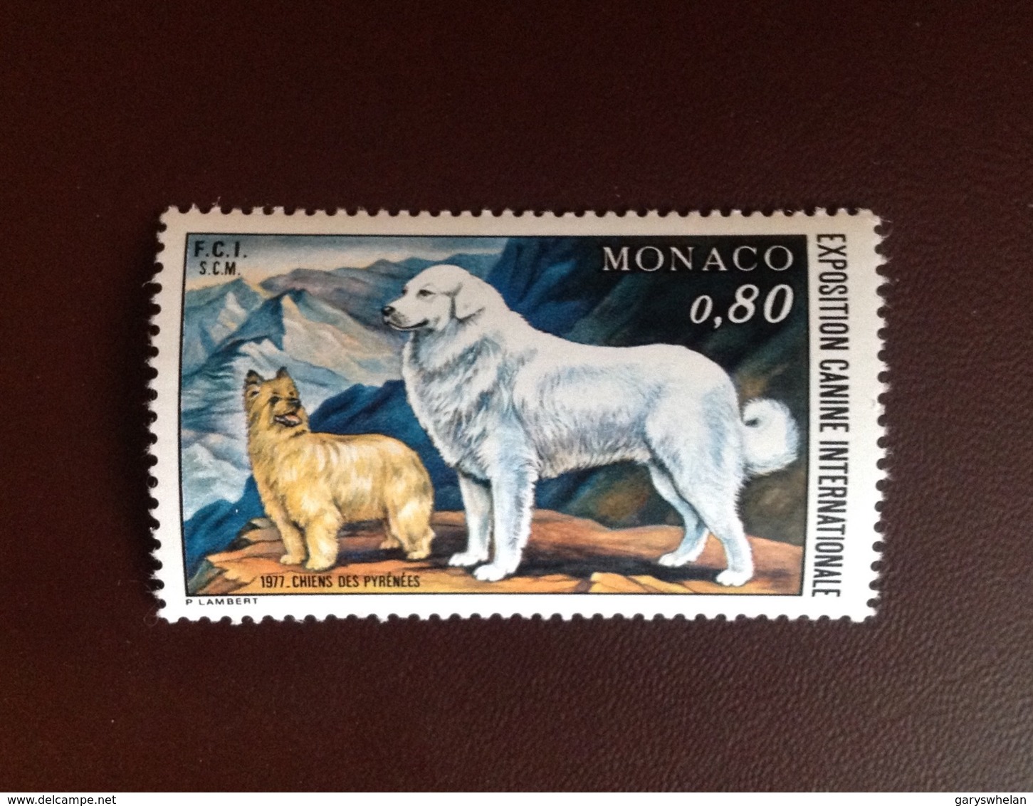 Monaco 1977 Dogs Dog Show MNH - Chiens