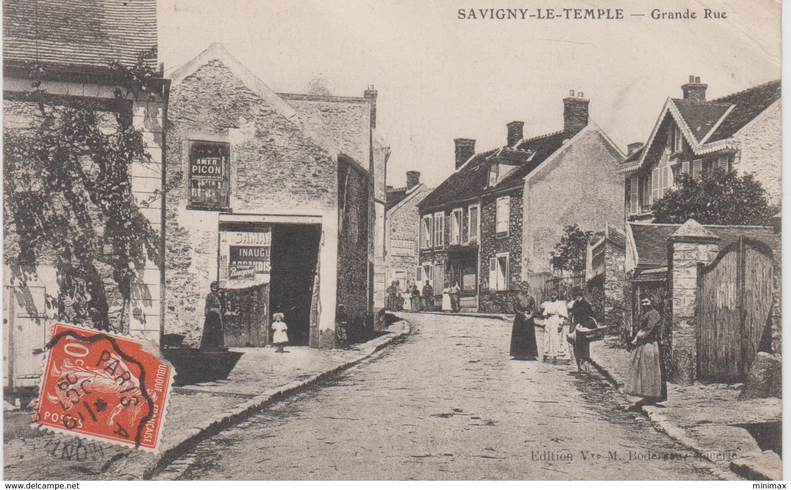 Savigny-le-Temple - Grande Rue - 1909 - Savigny Le Temple