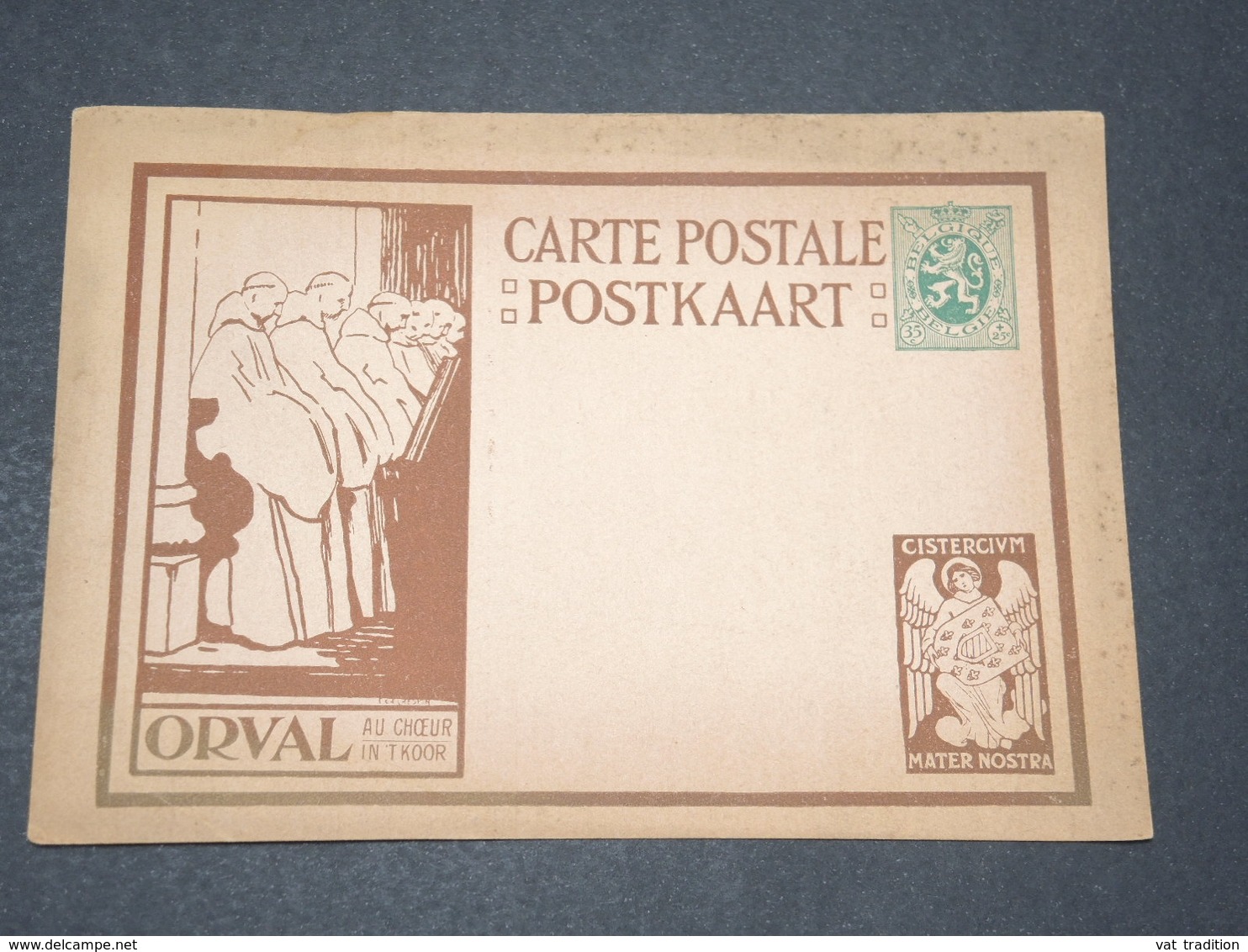 BELGIQUE - Entier Postal , Illustration Orval - L 14401 - Illustrated Postcards (1971-2014) [BK]