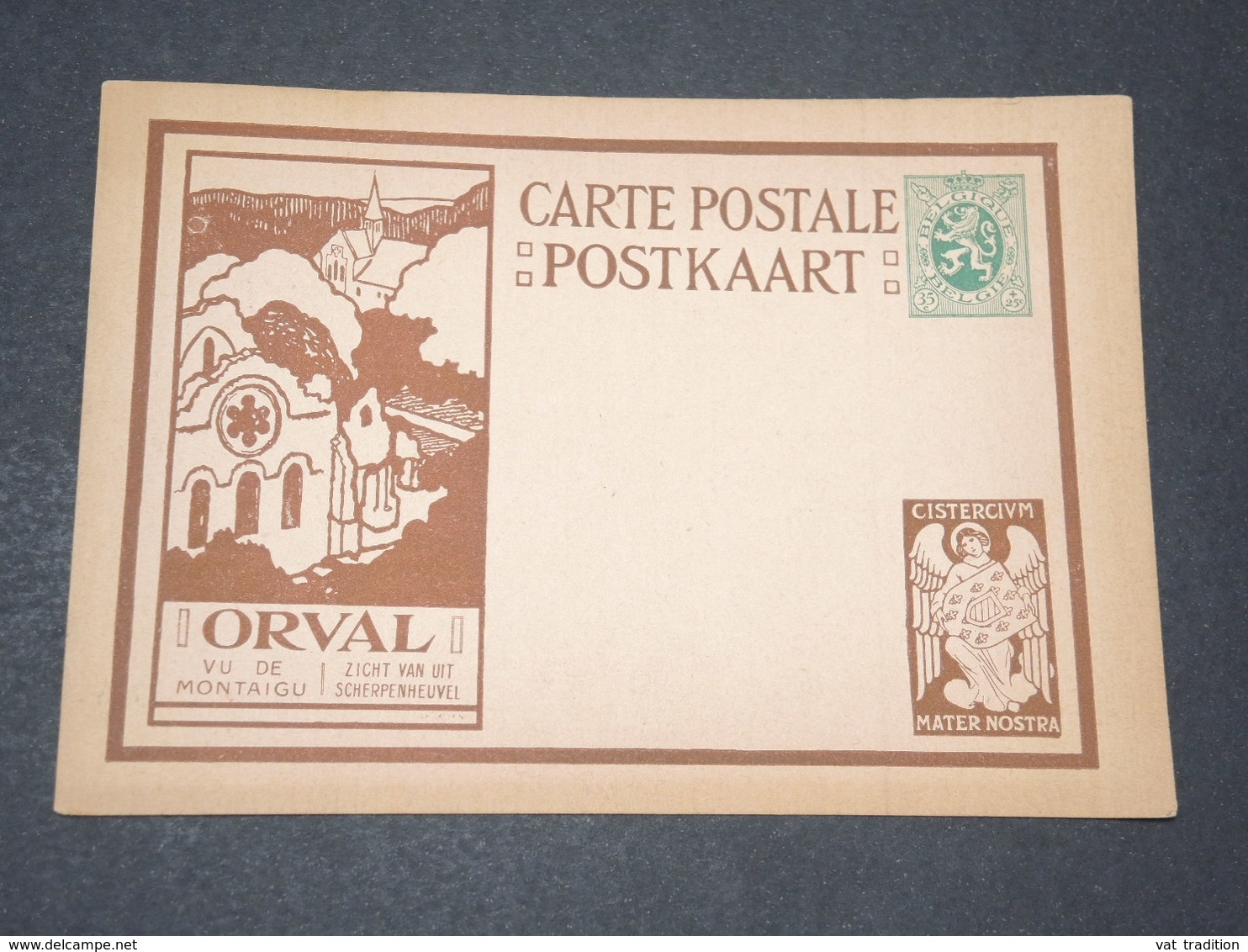 BELGIQUE - Entier Postal , Illustration Orval - L 14402 - Illustrated Postcards (1971-2014) [BK]