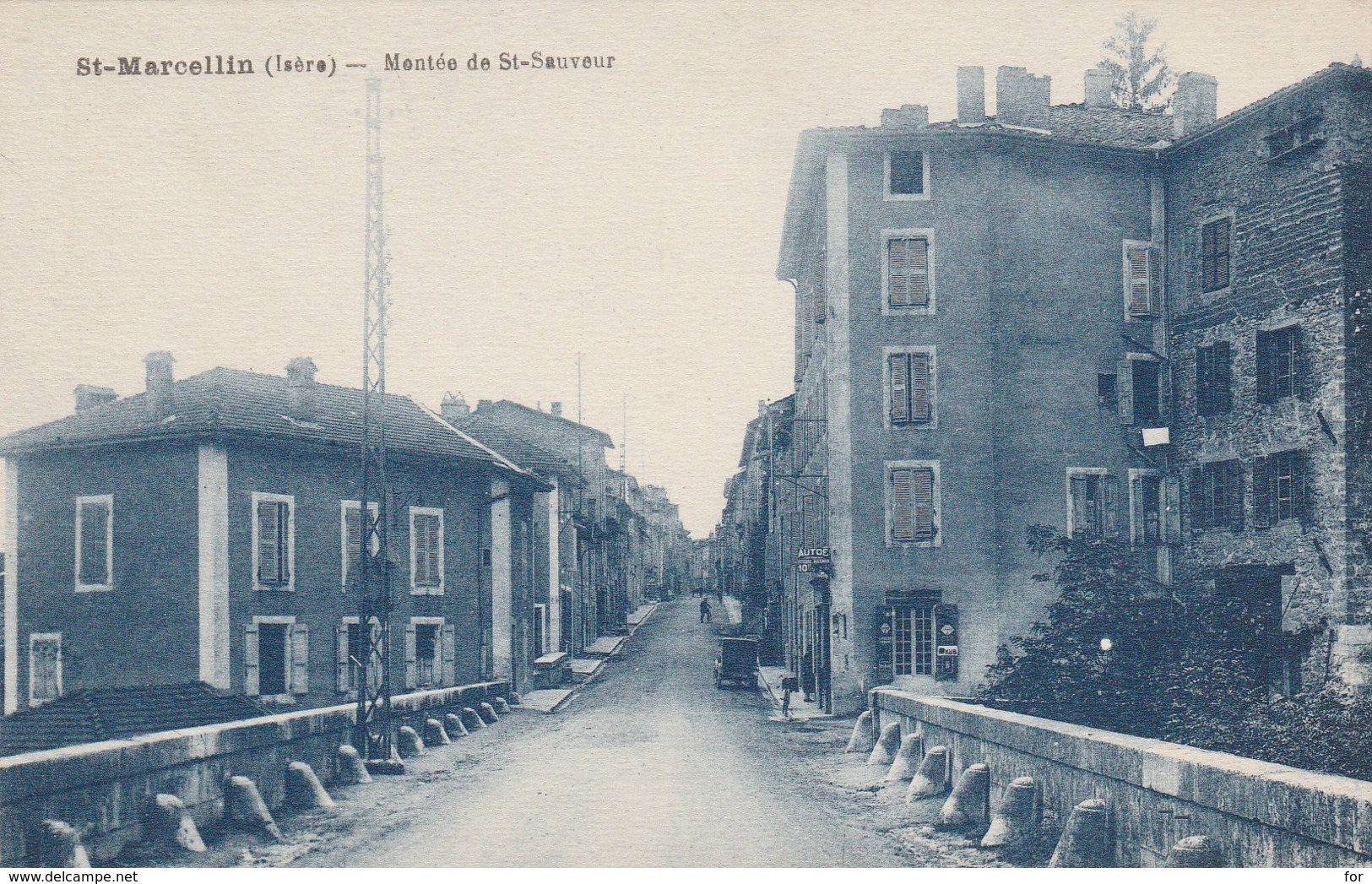 Isére : SAINT-MARCELLIN : Montée De St.-sauveur - Saint-Marcellin