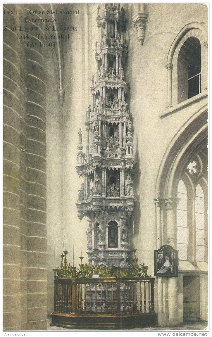 Zoutleeuw - Léau - Eglise St-Léonard - Tabernacle - 1909 - Zoutleeuw