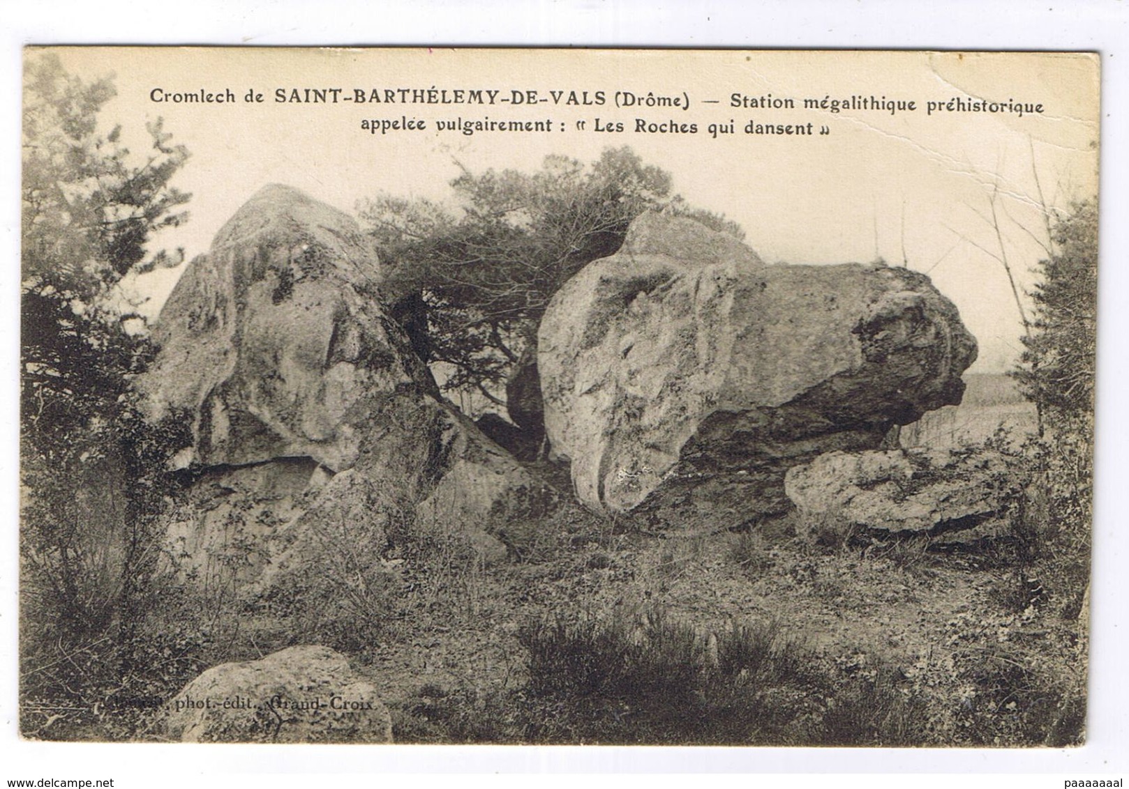 SAINT BARTHELEMY DE VALS LE CROMLECH - Autres & Non Classés