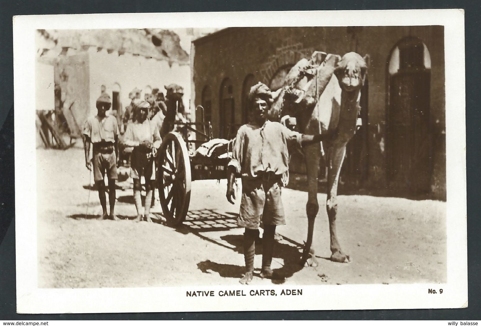 +++ CPA - Asie - YEMEN - Native Camel Carts - ADEN   // - Yemen