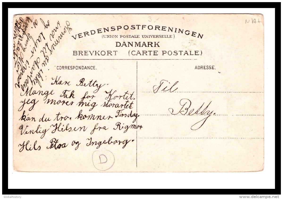 DD2730  DENEMARKEN  GJEDSTED DOKTERBOLIGER  POSTCARD - Danemark