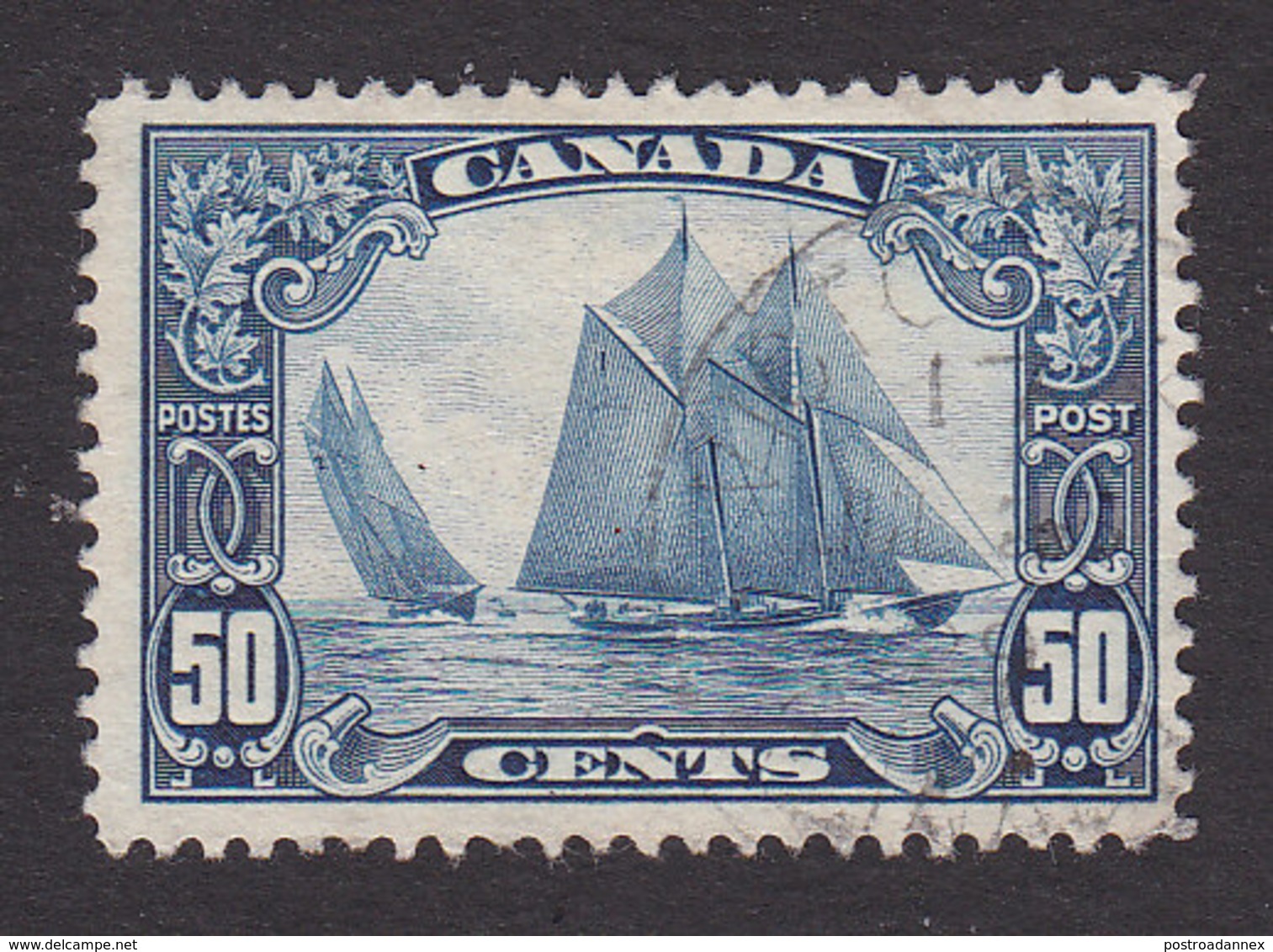 Canada, Scott #158, Used, Schooner, Issued 1928 - Used Stamps