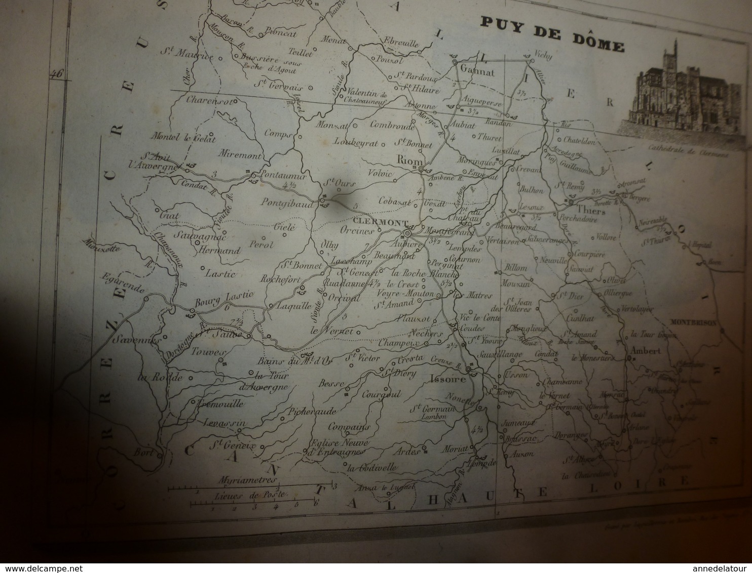 1935 PUY-de-DÔME (Histoire Naturelle-Langage-Costumes-Villes Et Châteaux-Population-Industrie -etc) - Autres & Non Classés