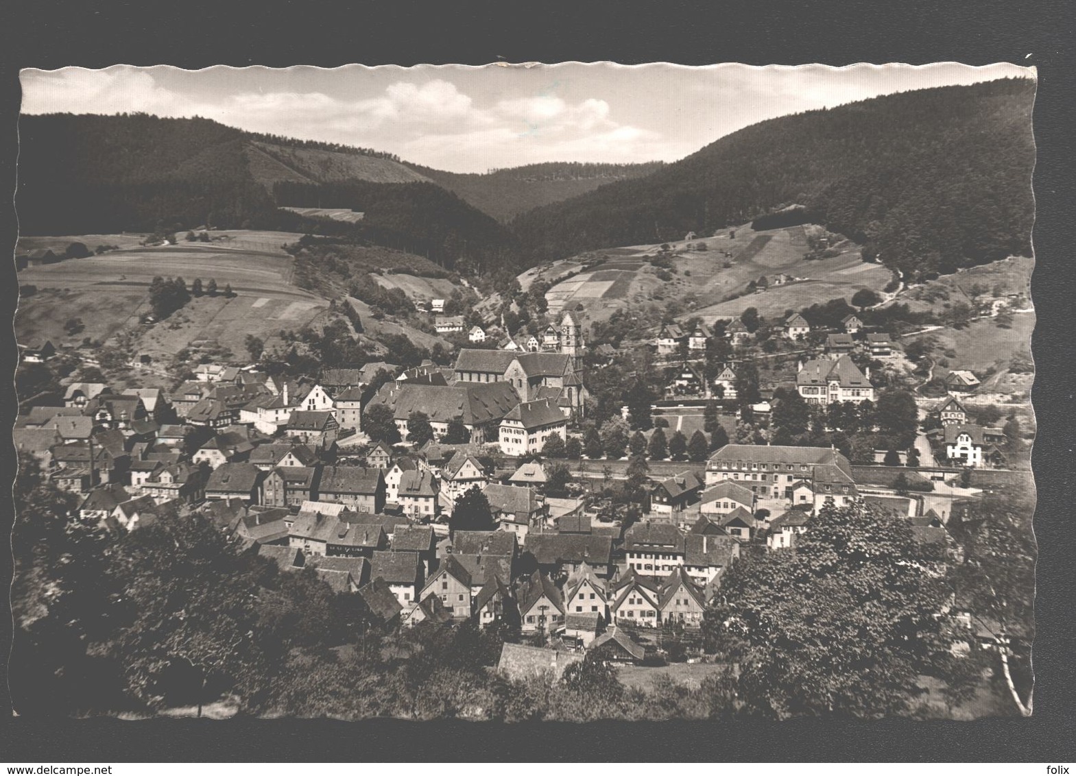 Alpirsbach - Kloster- Und Kurstadt Alpirsbach Im Schwarzwald - Generalansicht - 1954 - Alpirsbach