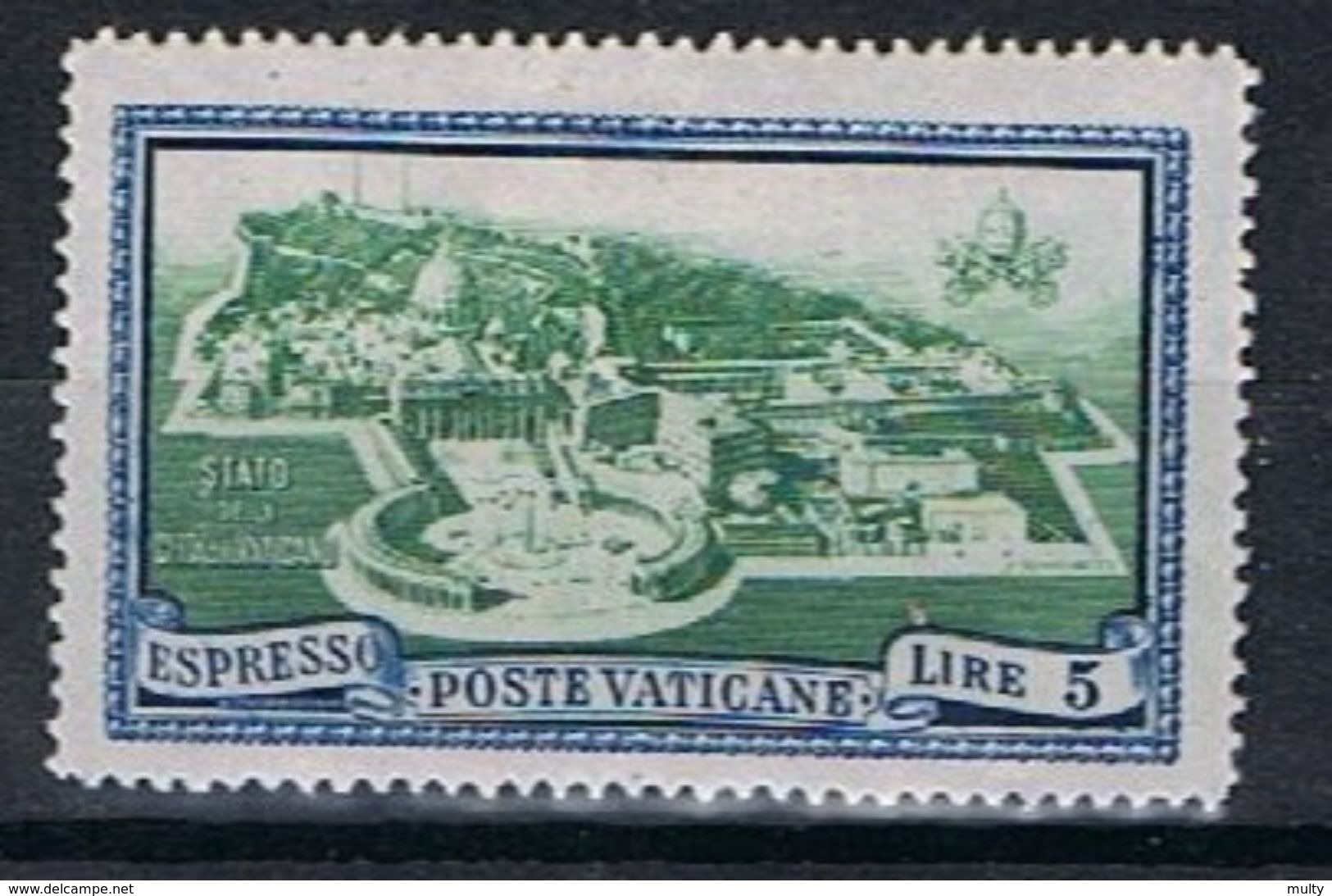 Vaticaan Y/T EX  6 (*) - Priority Mail