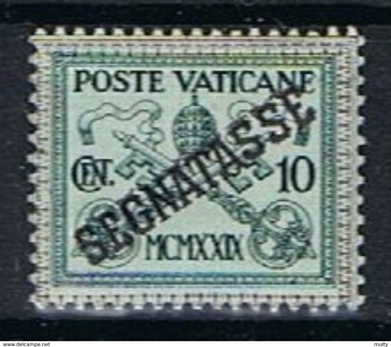 Vaticaan Y/T T 2 (*) - Taxes