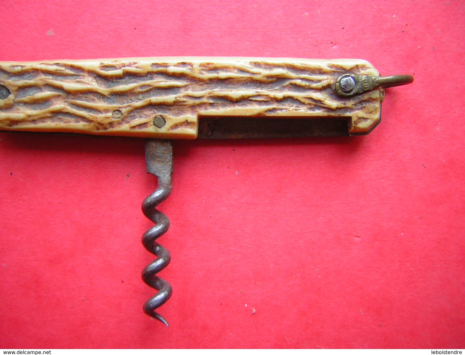 PETIT COUTEAU / CANIF PRADEL  UNE LAME ET UN TIRE BOUCHON - Messer