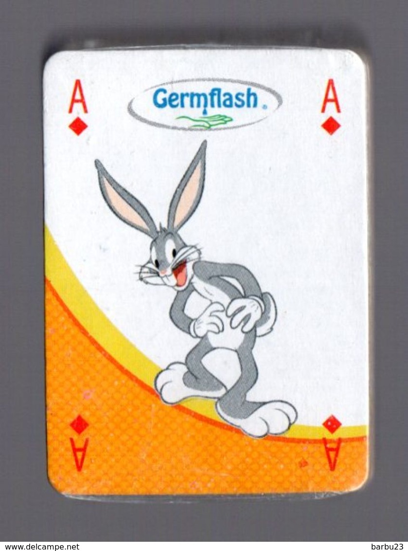 Mini Jeu De 32 Cartes Looney Tunes Par Germflash Neuf Sous Cellophane - Cartes à Jouer Classiques