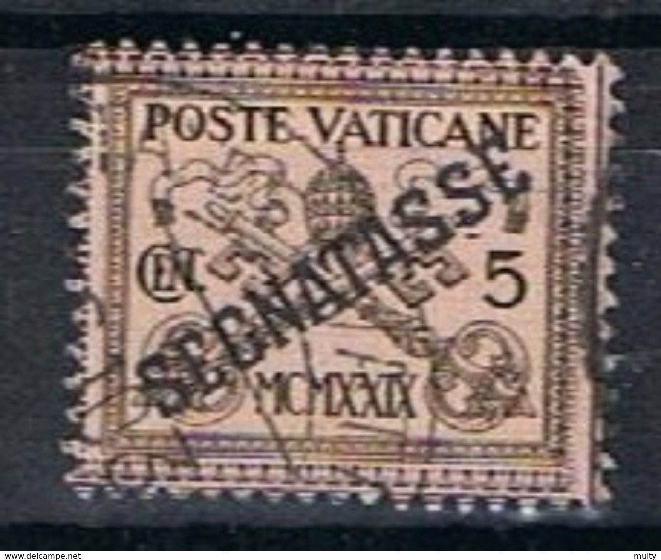 Vaticaan Y/T T 1 (0) - Taxes