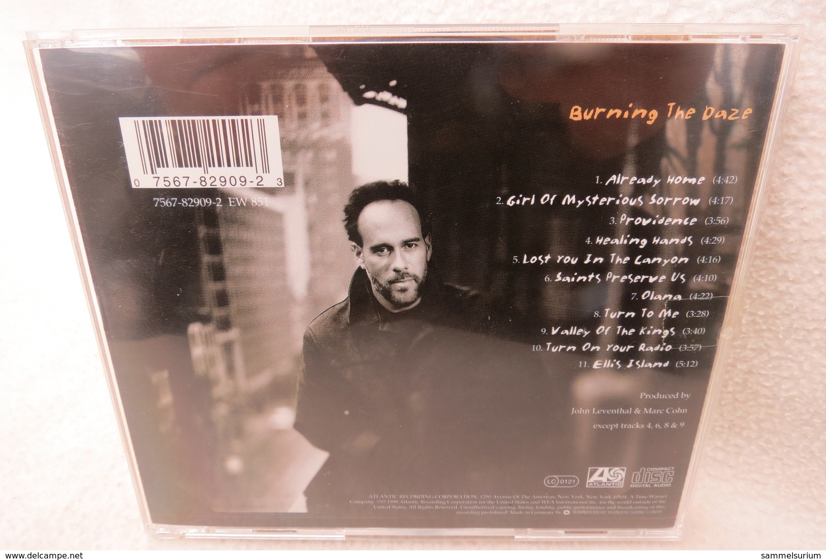 CD "Marc Lohn" Burning The Daze - Sonstige - Englische Musik