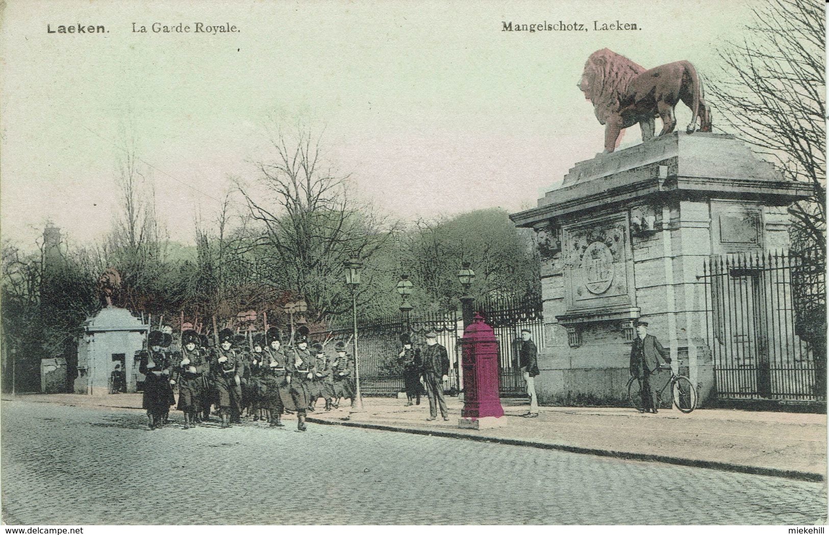 BRUXELLES-LAEKEN- LA GARDE ROYALE-boite Aux Lettres - Laeken