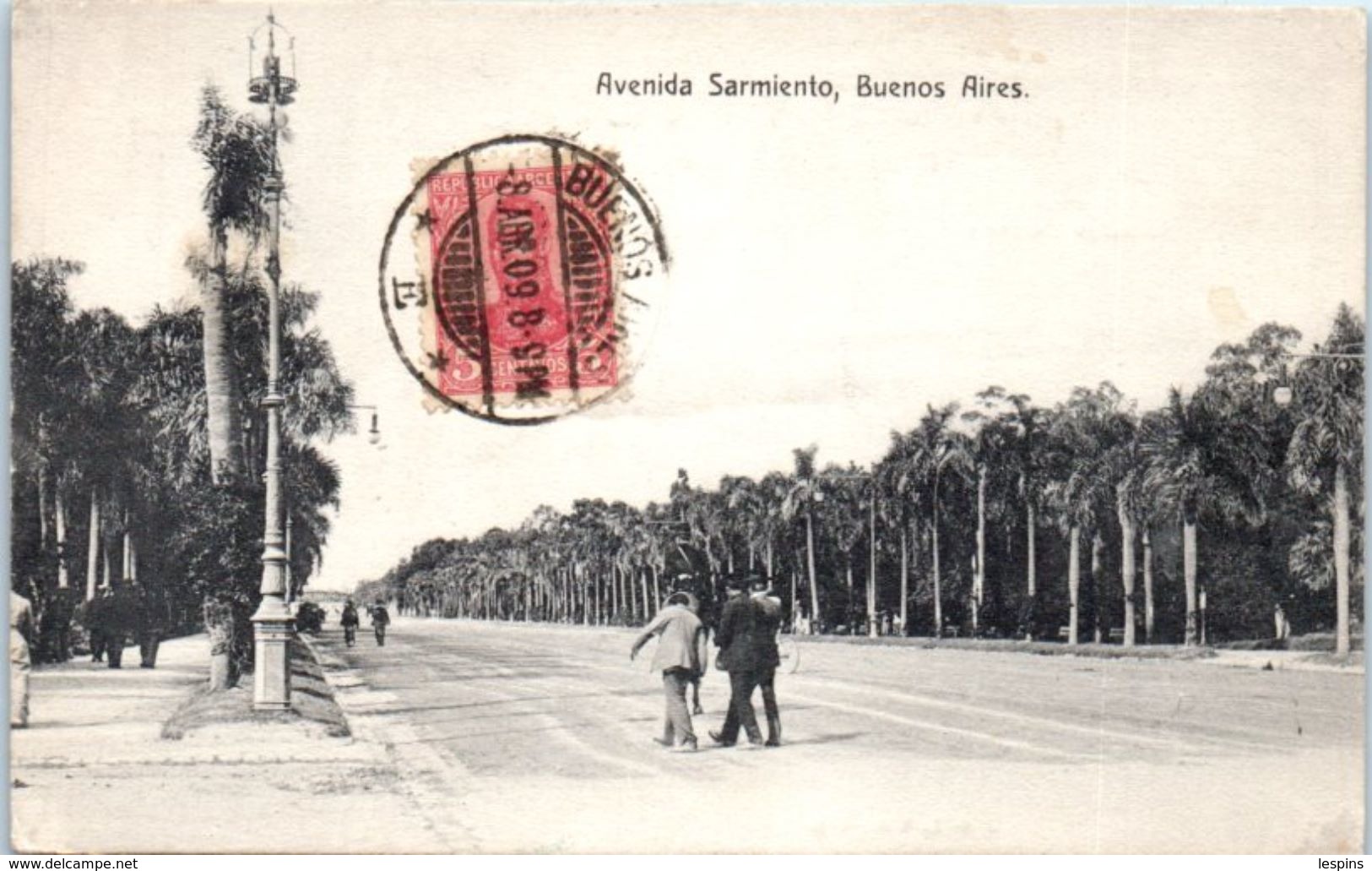 AMERIQUE  -- ARGENTINE - - Avenida Sarmiento , BUENOS AIRES - Argentine