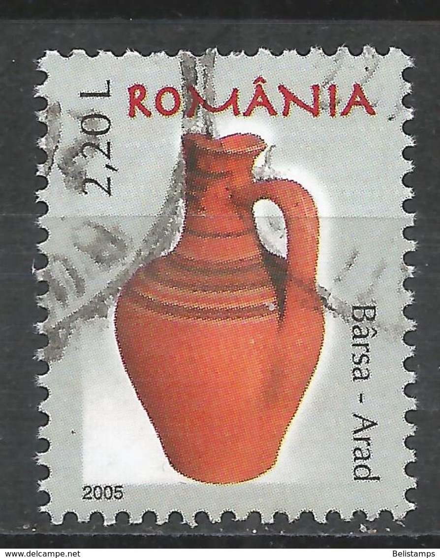 Romania 2005. Scott #4771 (U) Barsa Arad, Pottery - Used Stamps