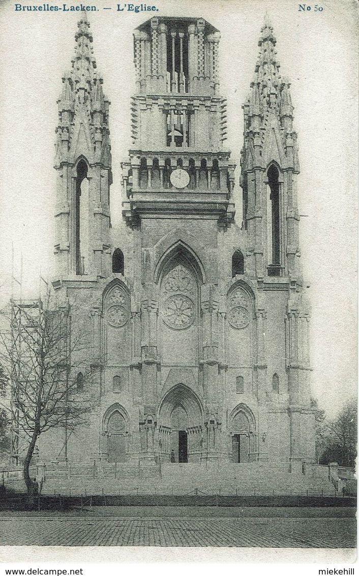 BRUXELLES-LAEKEN- L'EGLISE - Laeken