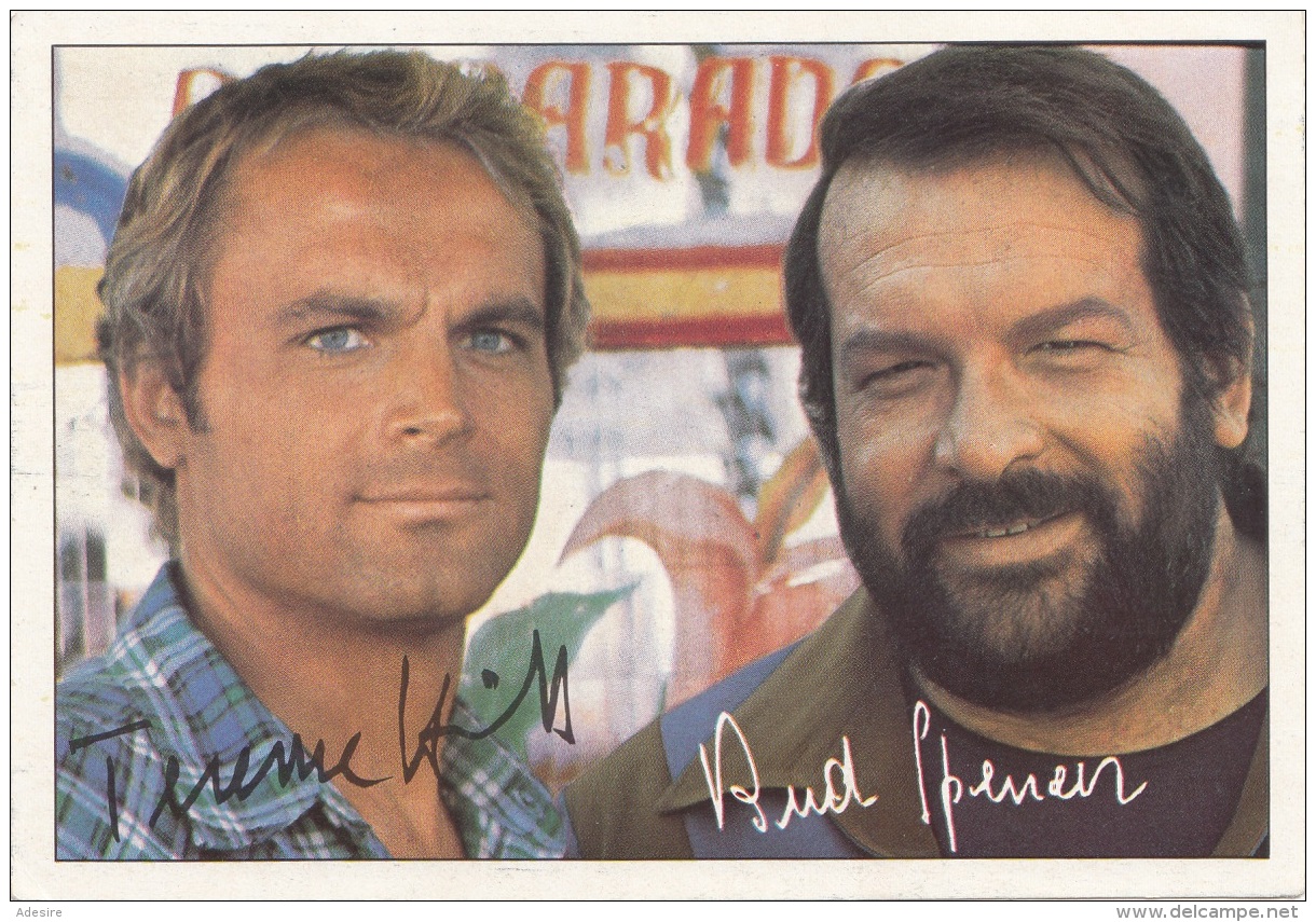 TERENCE HILL + BUD SPENCER - Bravo Autogrammkarte (Autogramm Gedruckt) - Sonstige & Ohne Zuordnung