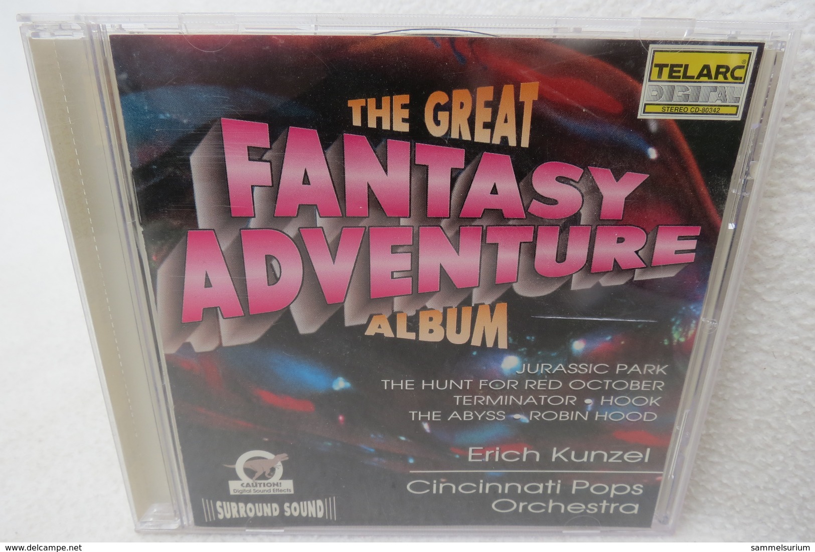 CD "Erich Kunzel" The Great Fantasy Adventure Album, Cincinnati Pops Orchestra, Surround Sound - Sonstige & Ohne Zuordnung