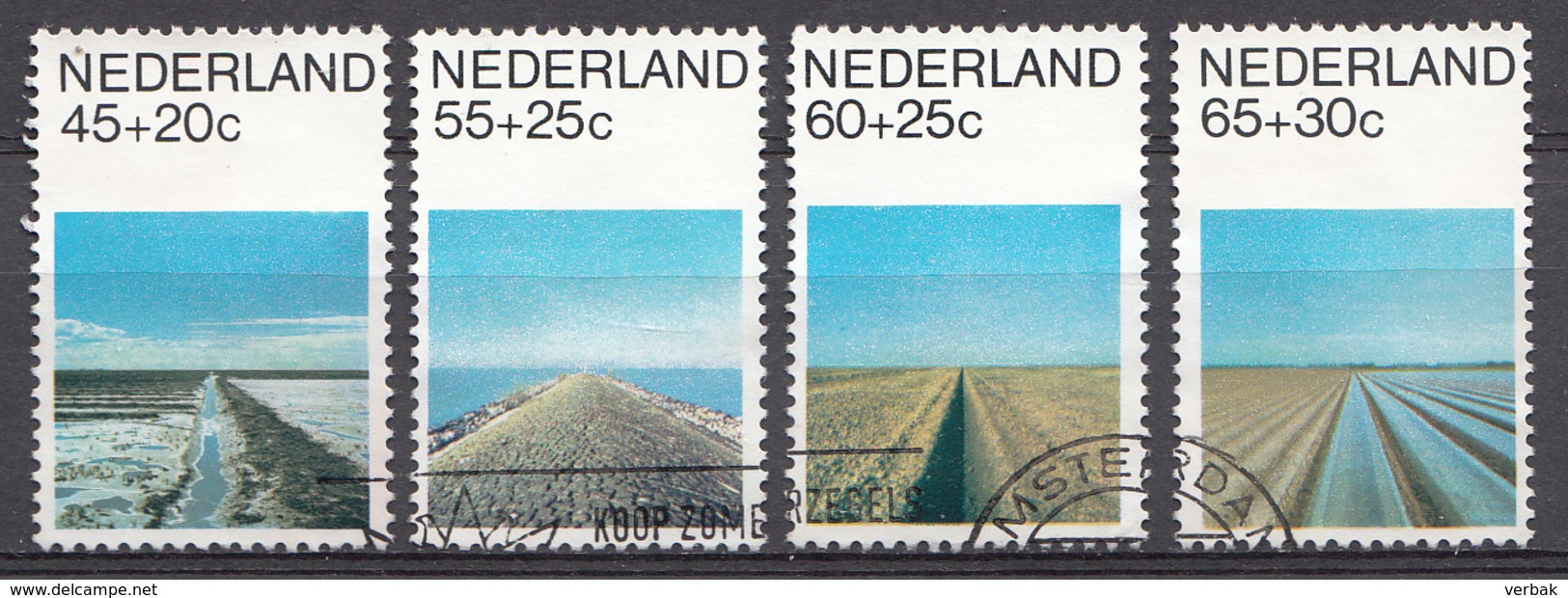 Pays-Bas 1981  Mi.nr: 1176-1179  Sommermarken  Oblitérés / Used / Gestempeld - Gebraucht