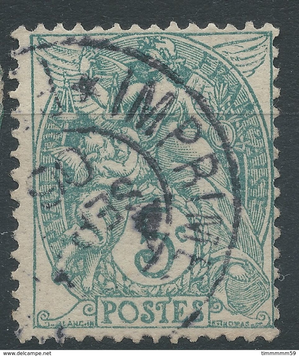 Lot N°41419   N°111, Oblit Cachet à Date Des Imprimés - 1900-29 Blanc