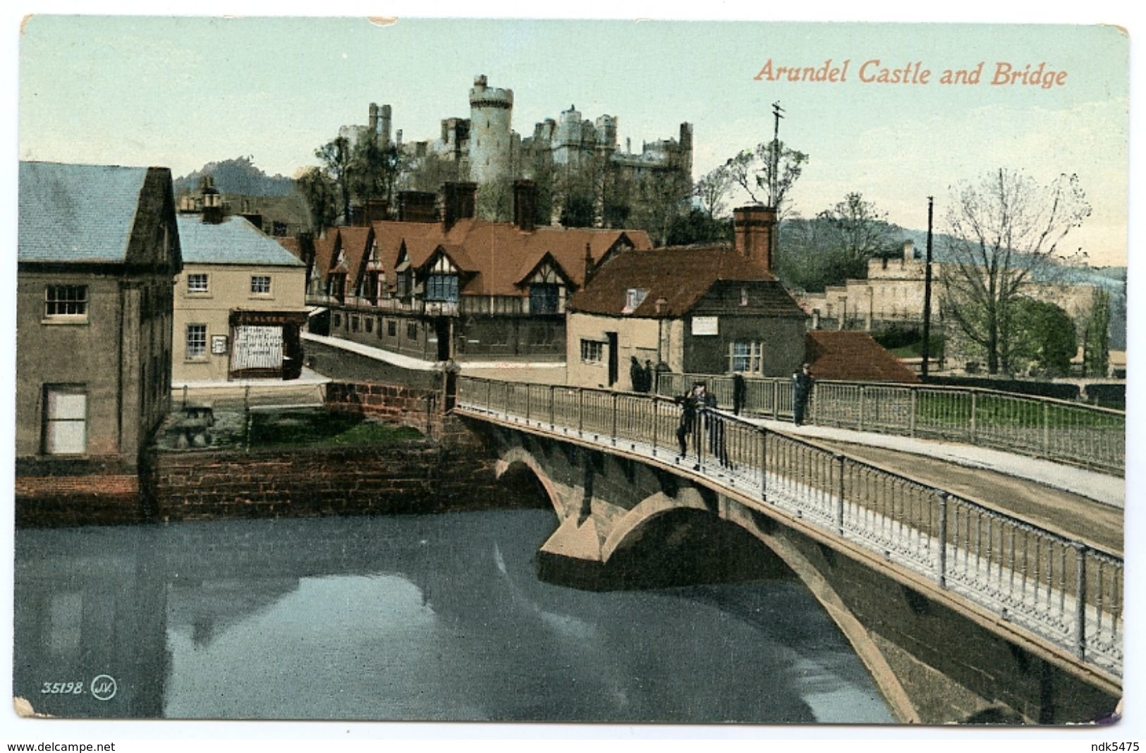 ARUNDEL CASTLE AND BRIDGE / ADDRESS - PARIS, RUE DES DAMES (PICARD) / LONDON, GWENDWR ROAD, KENSINGTON - Arundel